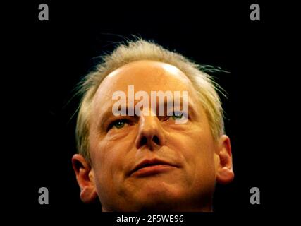 Francis Maude député conservateur OCT 2000 au Parti conservateur Conférence 2000 Banque D'Images