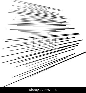 Lignes, rayures en perspective 3d. Lignes se volatilisant à l'horizon. Ligne angulaire dynamique : illustration vectorielle, graphiques clip art Illustration de Vecteur