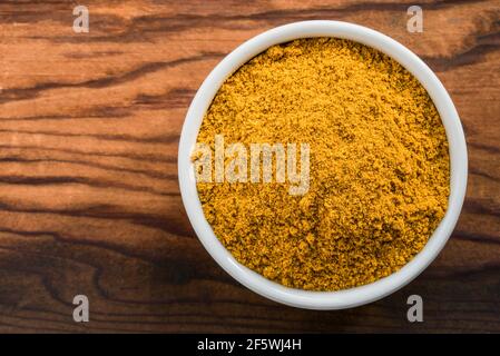 RAS El Hanout Seasoning dans un bol Banque D'Images