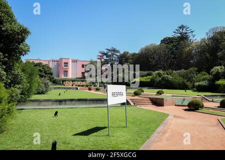 Fundação de Serralves, Porto, Portugal. Banque D'Images