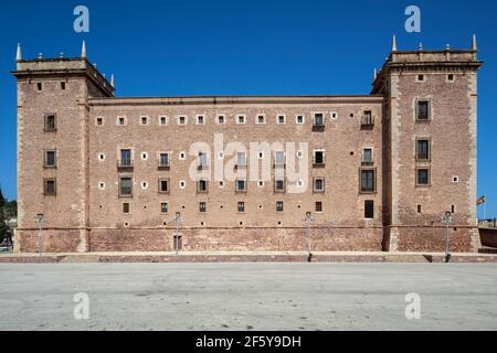 Monastère de Santa María, a déclaré un monument national historique-artistique (actif d'intérêt culturel) à El Puig, Valence, Espagne, Europe Banque D'Images