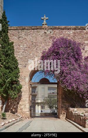 Monastère de Santa María, a déclaré un monument national historique-artistique (actif d'intérêt culturel) à El Puig, Valence, Espagne, Europe Banque D'Images