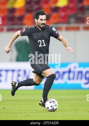 Ilkay GUENDOGAN, DFB 21, dans le match ROUMANIE, Allemagne. , . WM Quali, saison 2020/2021, 28 mars 2021 à Bucarest, Bucarest, Roumanie. Credit: Peter Schatz/Alay Live News Banque D'Images