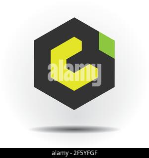logo, emblème, marque commerciale, dispositif, symbole de la technologie smart contract décentralisée numérique blockchain le dessin, le signe, la marque, le timbre, le monogramme; signe, Illustration de Vecteur