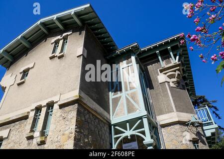 Maison des gardes, Parc Théodore Jouvet, Valence, Drôme, France Banque D'Images