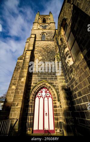 Église Sainte-Marie, Honley, Holmfirth Banque D'Images