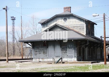 Gare de Virginie, USA Banque D'Images