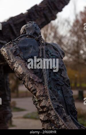 Monument national de l'esclavage à Oosterpark, Amsterdam Banque D'Images