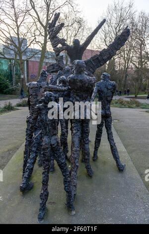 Monument national de l'esclavage à Oosterpark, Amsterdam Banque D'Images