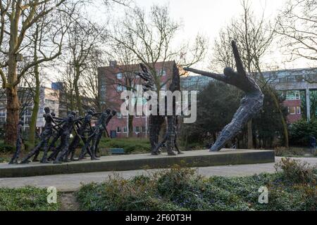 Monument national de l'esclavage à Oosterpark, Amsterdam Banque D'Images