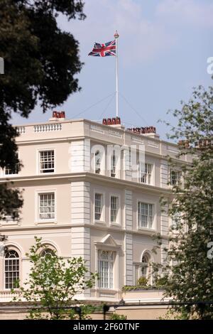 21 avril 2011. Londres, Angleterre. Résidence royale Clarence House près de Buckingham Palace à la suite du mariage de Catherine Middleton avec le Prince Willi Banque D'Images