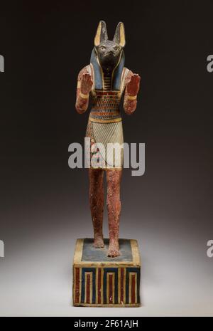 Anubis, Dieu égyptien de la mort et de la mort Banque D'Images