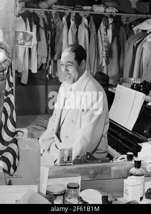 Duke Ellington, musicien de jazz américain Banque D'Images