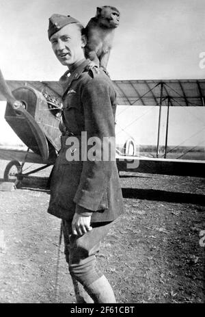 WWI, Château de Vernon, corps de vol royal britannique Banque D'Images