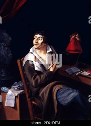 Jean-Paul Marat, révolutionnaire français Banque D'Images