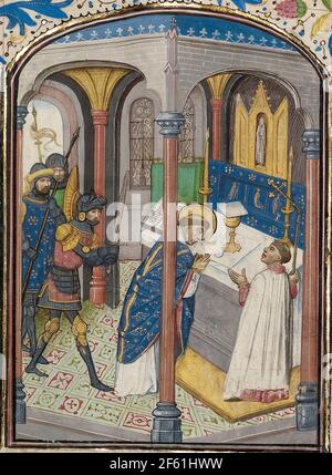 Martyre de Thomas Becket Banque D'Images