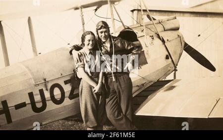 Nancy Bird Walton, aviateur australien Banque D'Images