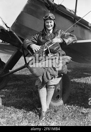 Nancy Bird Walton, aviateur australien Banque D'Images