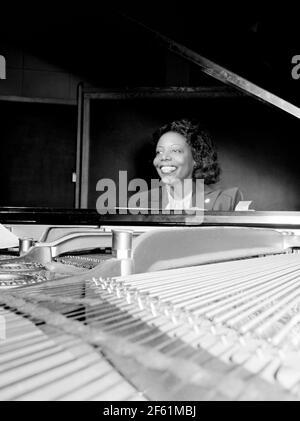 Mary Lou Williams, compositeur et musicien américain Banque D'Images