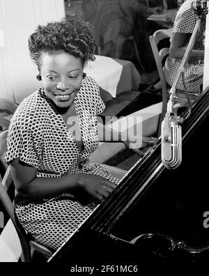 Mary Lou Williams, compositeur et musicien américain Banque D'Images