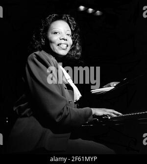 Mary Lou Williams, compositeur et musicien américain Banque D'Images