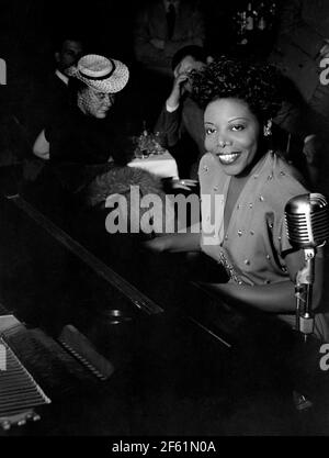 Mary Lou Williams, compositeur et musicien américain Banque D'Images