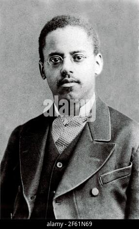 Lewis Latimer, inventeur américain Banque D'Images