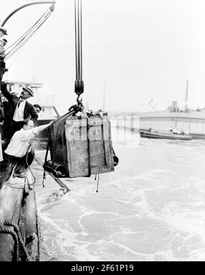 Harry Houdini, Stunt Performer hongrois-américain Banque D'Images