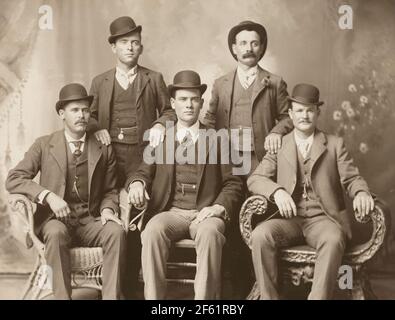 The Wild Bunch, American Wild West Outlaws Banque D'Images