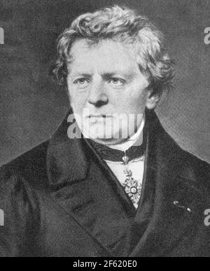 Georg Ohm, physicien allemand Banque D'Images