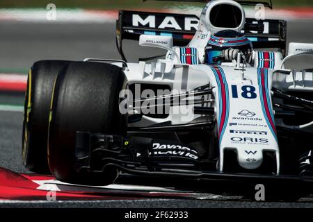 PROMENADE lance (CAN) Williams f1 Mercedes FW40, action pendant le Grand Prix d'Espagne, à Barcelone Catalunya du 11 au 14 mai - photo: Xavi Bonilla / DPPI Banque D'Images