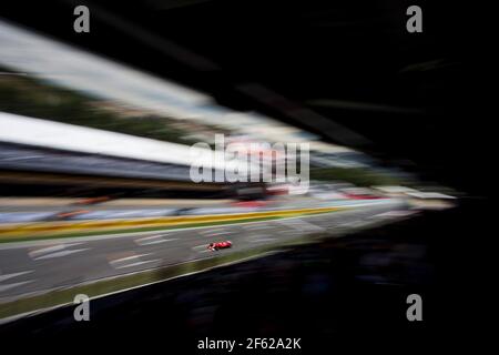 VETTEL Sebastian (ger) Ferrari SF70-H Team scuderia Ferrari, action lors du Grand Prix d'Espagne, à Barcelone Catalunya du 11 au 14 mai - photo: Xavi Bonilla / DPPI Banque D'Images