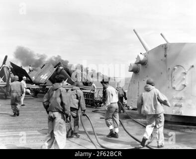 Deuxième Guerre mondiale, bataille du golfe de Leyte, 1944 Banque D'Images