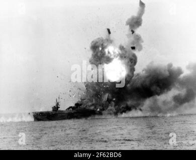 Deuxième Guerre mondiale, bataille du golfe de Leyte, 1944 Banque D'Images