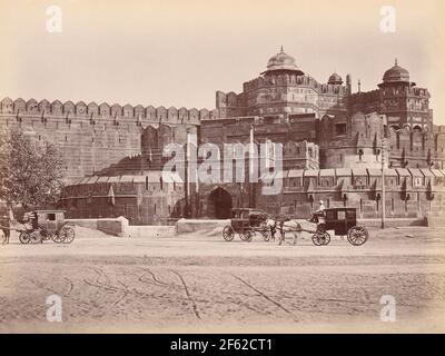 Red fort, Inde Banque D'Images