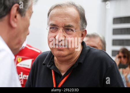 MARCHIONNE Sergio (ita) Ferrari président, portrait d'ambiance pendant le Championnat du monde de Formule 1 2017, Grand Prix d'Autriche du 7 au 9 juillet, à Spielberg, Autriche - photo François Flamand / DPPI Banque D'Images