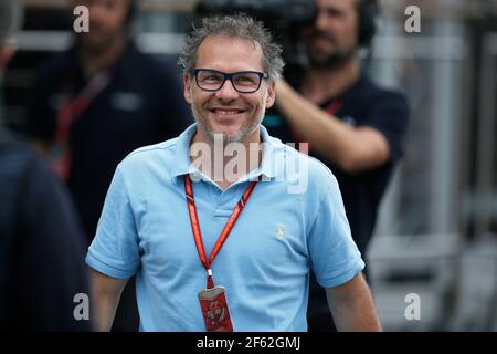 VILLENEUVE jacques (CAN) présentateur tv commentateur canal+ Portrait d'ambiance pendant le championnat du monde de Formule 1 FIA 2017, Grand Prix d'Italie, à Monza du 1er au 3 septembre - photo Jean Michel le Meur / DPPI Banque D'Images