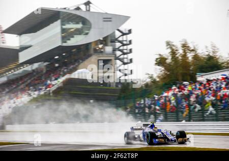 94 WEHRLEIN Pascal (ger) Sauber F1 C36, action pendant le Championnat du monde de Formule 1 2017, Grand Prix du Japon du 5 au 8 octobre à Suzuka - photo DPPI Banque D'Images