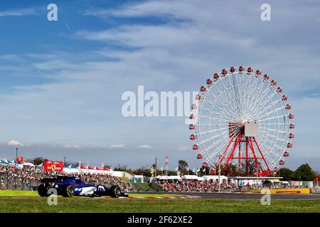 94 WEHRLEIN Pascal (ger) Sauber F1 C36, action pendant le Championnat du monde de Formule 1 2017, Grand Prix du Japon du 5 au 8 octobre à Suzuka - photo Clement Marin / DPPI Banque D'Images