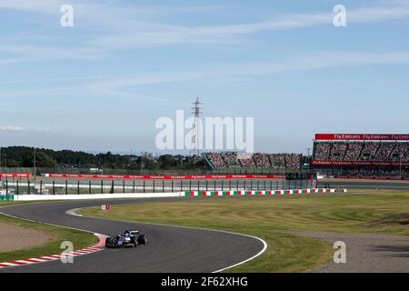 94 WEHRLEIN Pascal (ger) Sauber F1 C36, action pendant le Championnat du monde de Formule 1 2017, Grand Prix du Japon du 5 au 8 octobre à Suzuka - photo Clement Marin / DPPI Banque D'Images