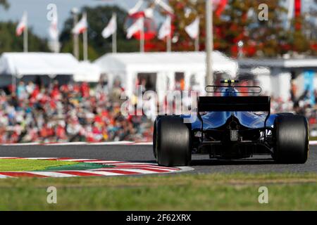 94 WEHRLEIN Pascal (ger) Sauber F1 C36, action pendant le Championnat du monde de Formule 1 2017, Grand Prix du Japon du 5 au 8 octobre à Suzuka - photo Clement Marin / DPPI Banque D'Images