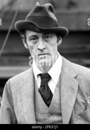 Photo d'époque de l'acteur américain John Barrymore (1882 – 1942). Photo par bain News Service vers 1920 – 1925. Banque D'Images