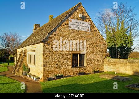 Royaume-Uni, Yorkshire de l'Ouest, Wakefield, Felkirk, Église Saint-Pierre, Ancienne salle d'école