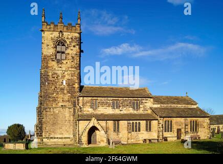 Royaume-Uni, West Yorkshire, Wakefield, Felkirk, Église Saint-Pierre