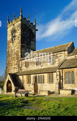 Royaume-Uni, West Yorkshire, Wakefield, Felkirk, Église Saint-Pierre