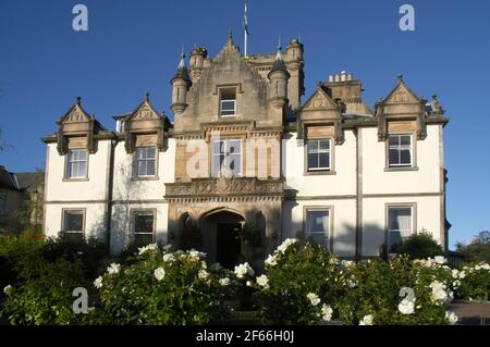 Cameron House Hôtel, sur les rives du Loch Lomond, West Dumbartonshire, en Écosse. Banque D'Images