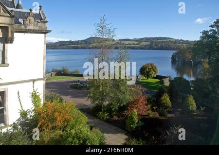 Cameron House Hôtel, sur les rives du Loch Lomond, West Dumbartonshire, en Écosse. Banque D'Images