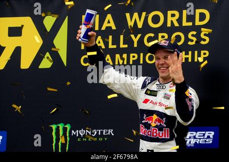 EKSTROM Mattias (swe) EKS Audi S1 Portrait d'ambiance pendant Cooper pneus World RX of Hockenheim 2017, du 5 au 7 mai - photo Paulo Maria /DPPI Banque D'Images