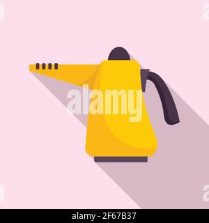 Nettoyeur vapeur pour meubles Icon, style plat Illustration de Vecteur