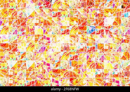 Ancienne texture de papier froissé vierge Banque D'Images